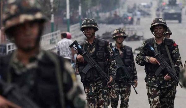 সহিংসতা দমনে নেপালে সেনাবাহিনীর অভিযান, আটক ২৭